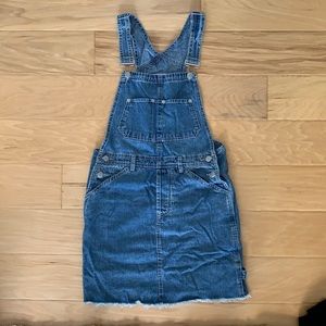 Denim Overall Dress